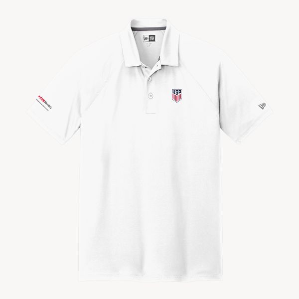 Main image of USSF New Era Polo - White