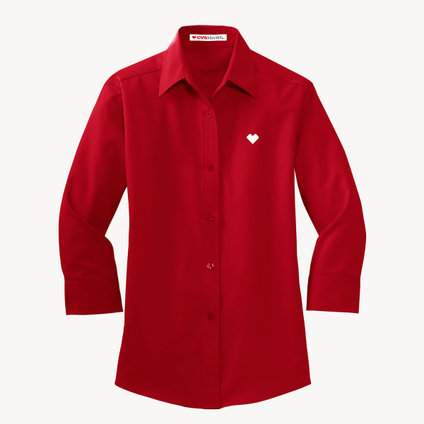 Main image of Women's 3/4 Sleeve Shirt - CVS Health