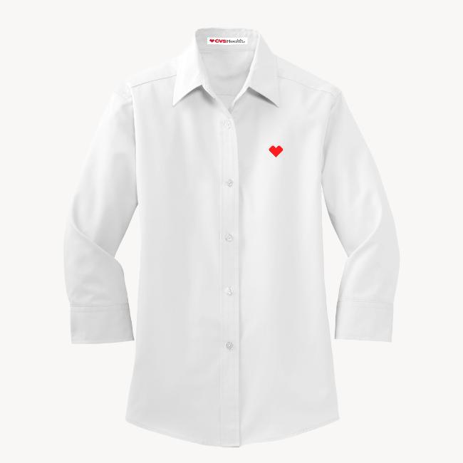 Main image of Women's 3/4 Sleeve Shirt - CVS Health