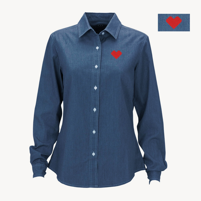 Main image of Denim Shirt Women's - CVS Health