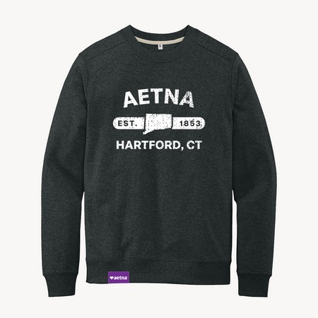 Unisex Heritage Crew- Aetna, Grey