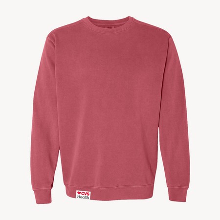 Unisex Crewneck Sweatshirt- CVS Health, Red