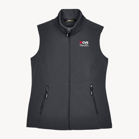 Women's Softshell Vest- CVS Health, Grey