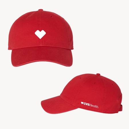 47 Brand Low Pro Cap- CVS Health, Red