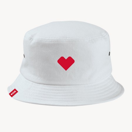 Bucket Cap- CVS, White