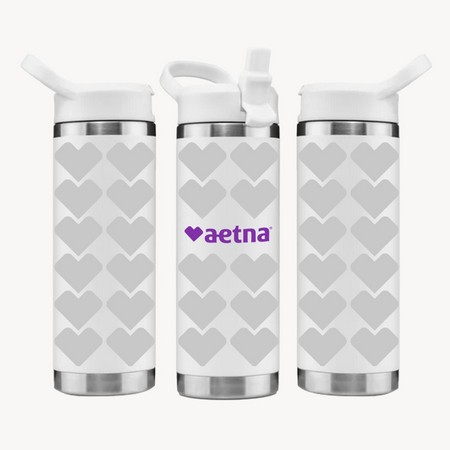 Heart Water Bottle- Aetna