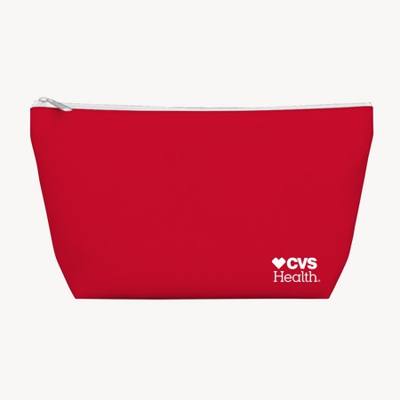 Medium Gusset Pouch- CVS Health, Red