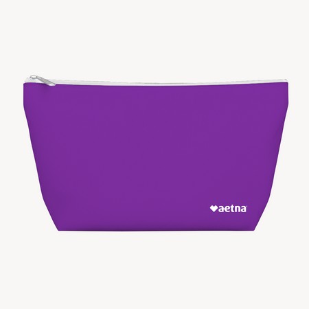 Small Gusset Pouch- Aetna, Purple