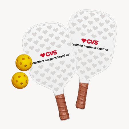 Pickleball Set- CVS Healthier Happens Together