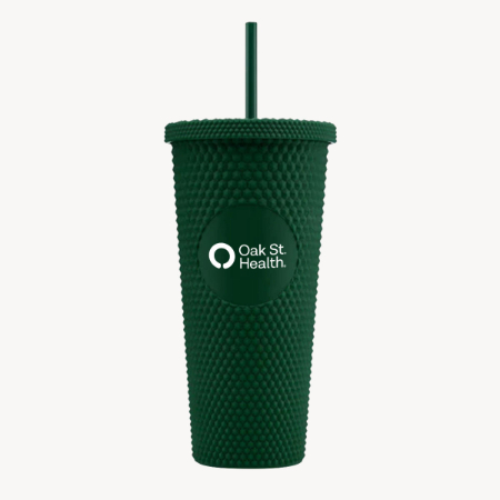 Studded Tumbler-Oak Street Health