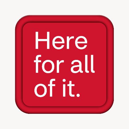 Embroidered Patch - Here For All